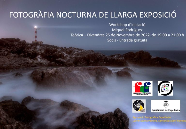 Fotogràfia Nocturna de Llarga Exposició